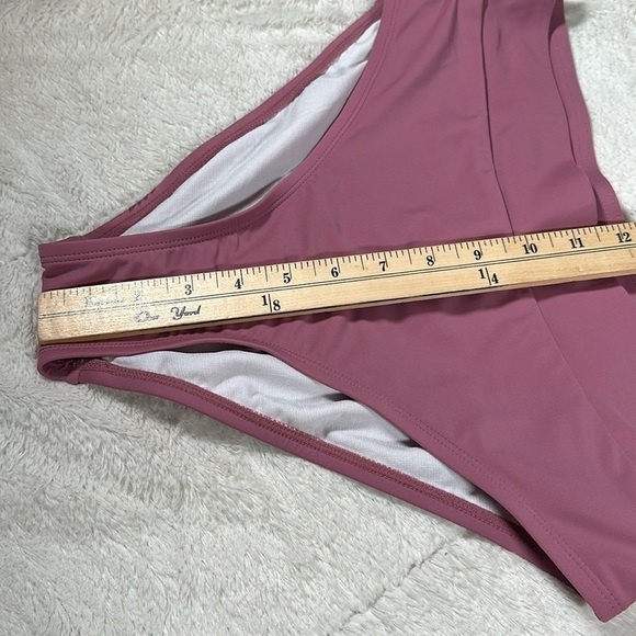 Aqua Couture Purple Swim Separate high waisted swim bottoms size Medium NWT - Picture 12 of 12